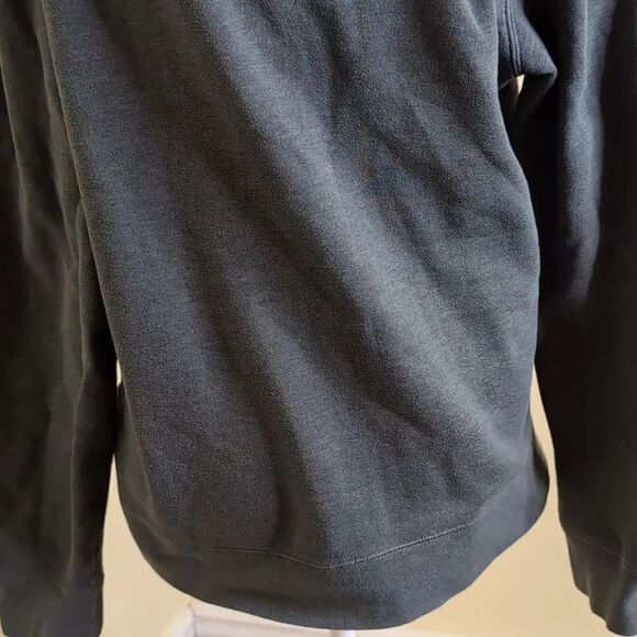 Marmot size Small Gray Blue Hoodie Sweat Shirt with Mountain Logo - Picture 13 of 13